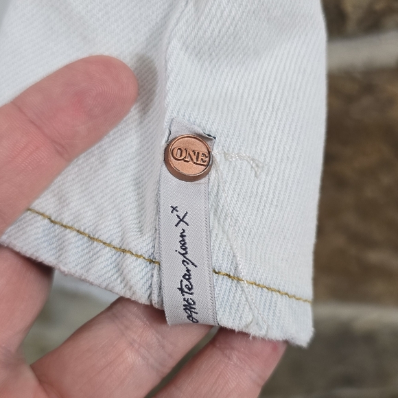 NWT One Teaspoon Shabby Bel Air Blue Maxi Denim Jean Skirt - Picture 6 of 15